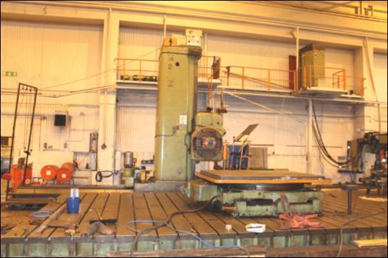 Stanko horizontal borer 9500 mm.
